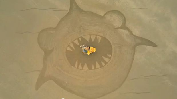 Кино с помощью песка и Nokia N8